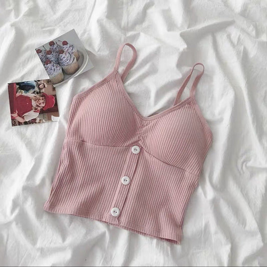 Imported High Quality Foam Bra - Free Size(RANDOM COLOR)