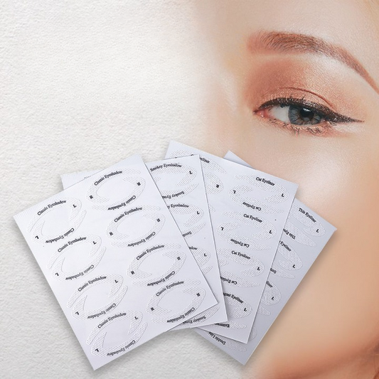 Pack Of 4 Quick Eyeliner & Eyeshadow Stencil Stickies