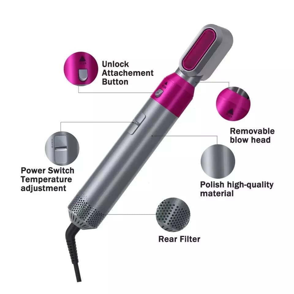 5 In 1 Multi Functional Hair Styler