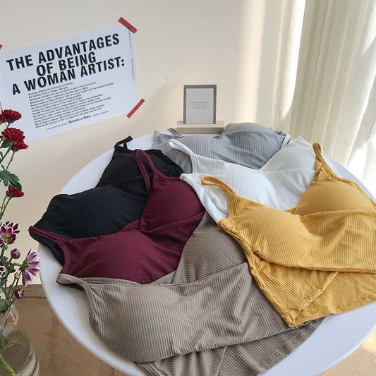 Imported High Quality Flower Design Foam Bra - Free Size(RANDOM COLOR)