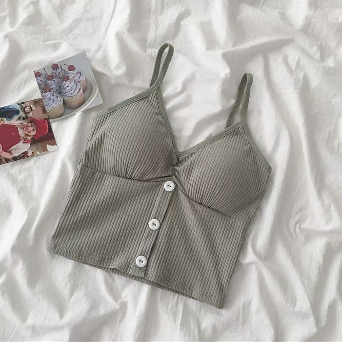 Imported High Quality Foam Bra - Free Size(RANDOM COLOR)