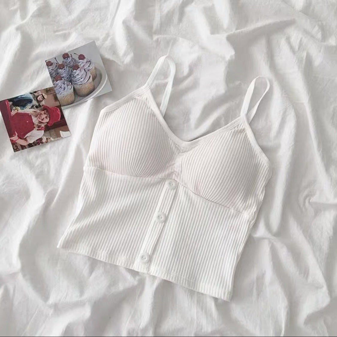 Imported High Quality Foam Bra - Free Size(RANDOM COLOR)